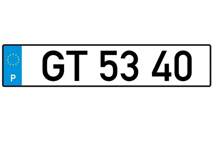 GTA - Matrículas Automóveis