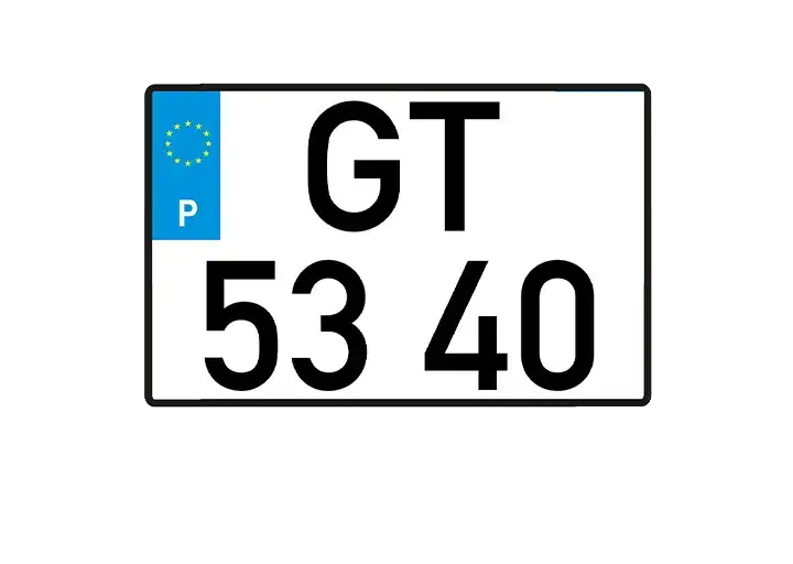 GTA - Matrículas Quadradas