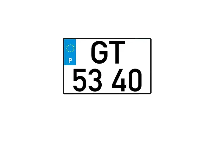 GTA - Matrículas Motociclos